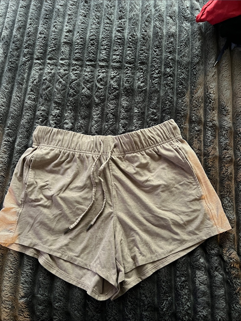 Casual Drawstring Women’s Shorts - Taupe